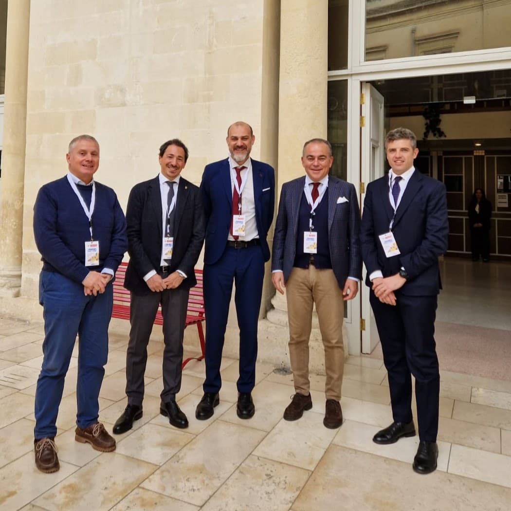 Da sinistra: Giorgio Musso, Alberto Zurlo, Davide Sannazzaro, Pierangelo Olivieri, Michele Pianetta